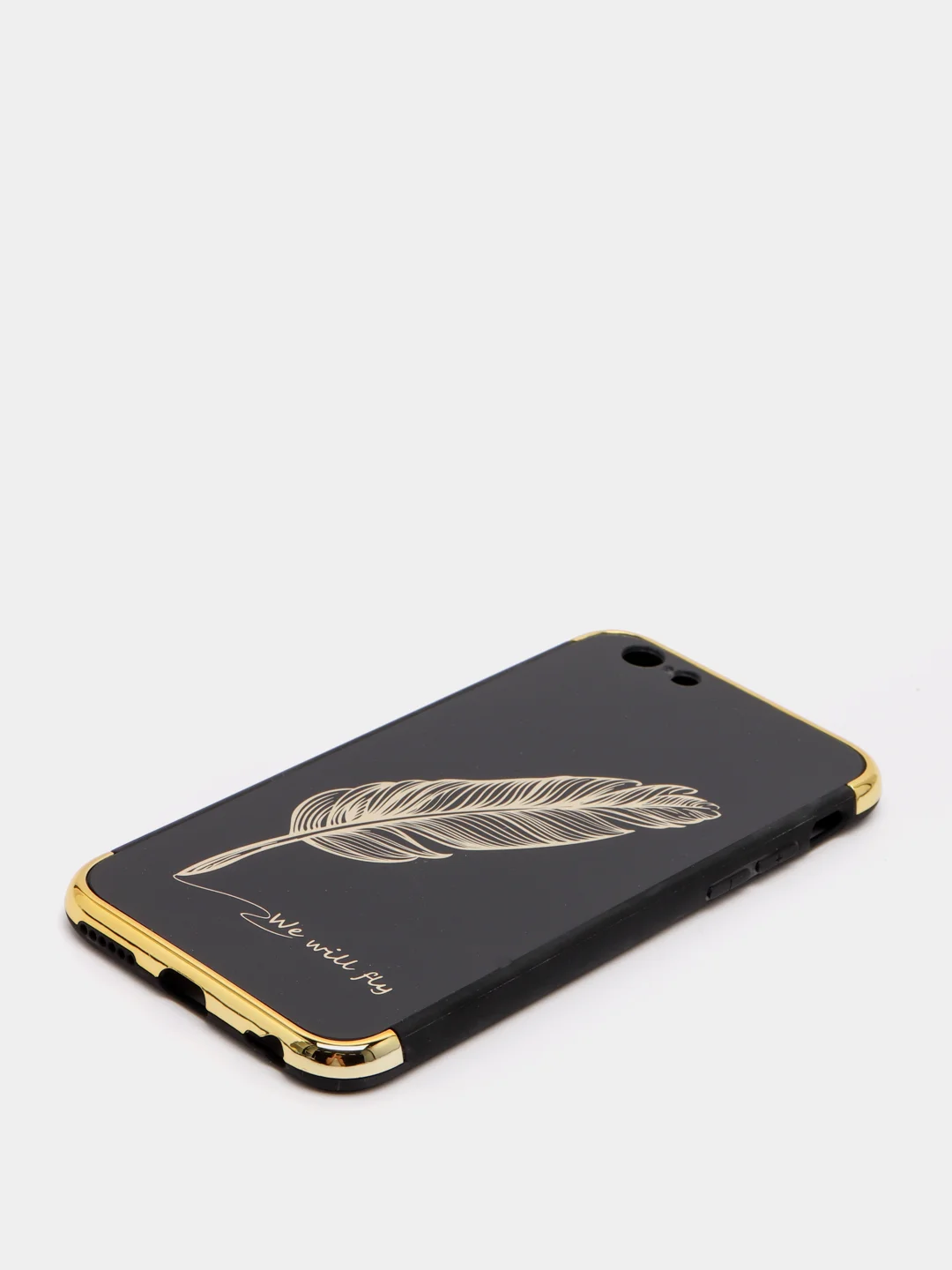 Зелёный хаки чехол для iPhone 6 / 6plus, 7-8 / 7-8plus "Принты"