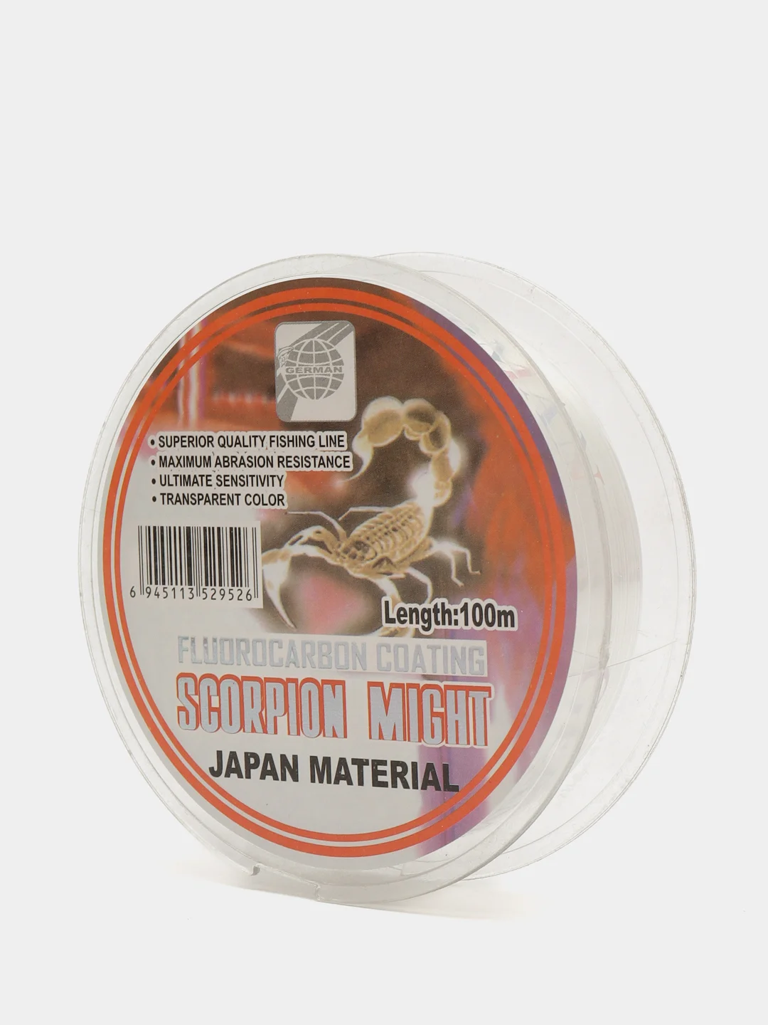 Леска рыболовная GERMAN SCORPION Fluorocarbon 100м
