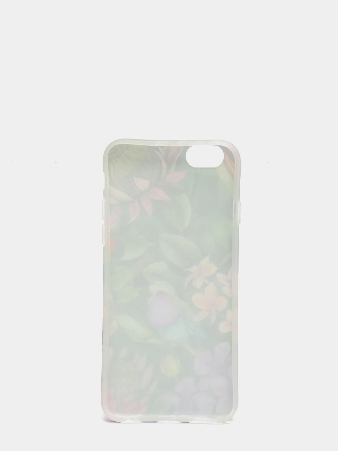 Фиолетовый чехол "Растения" для iPhone 6 / 7 / 8 / 6 Plus / 7 Plus / 8 Plus