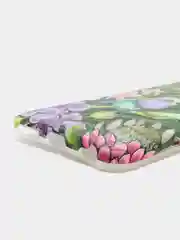 Фиолетовый чехол "Растения" для iPhone 6  / 7 / 8 / 6 Plus / 7 Plus / 8 Plus