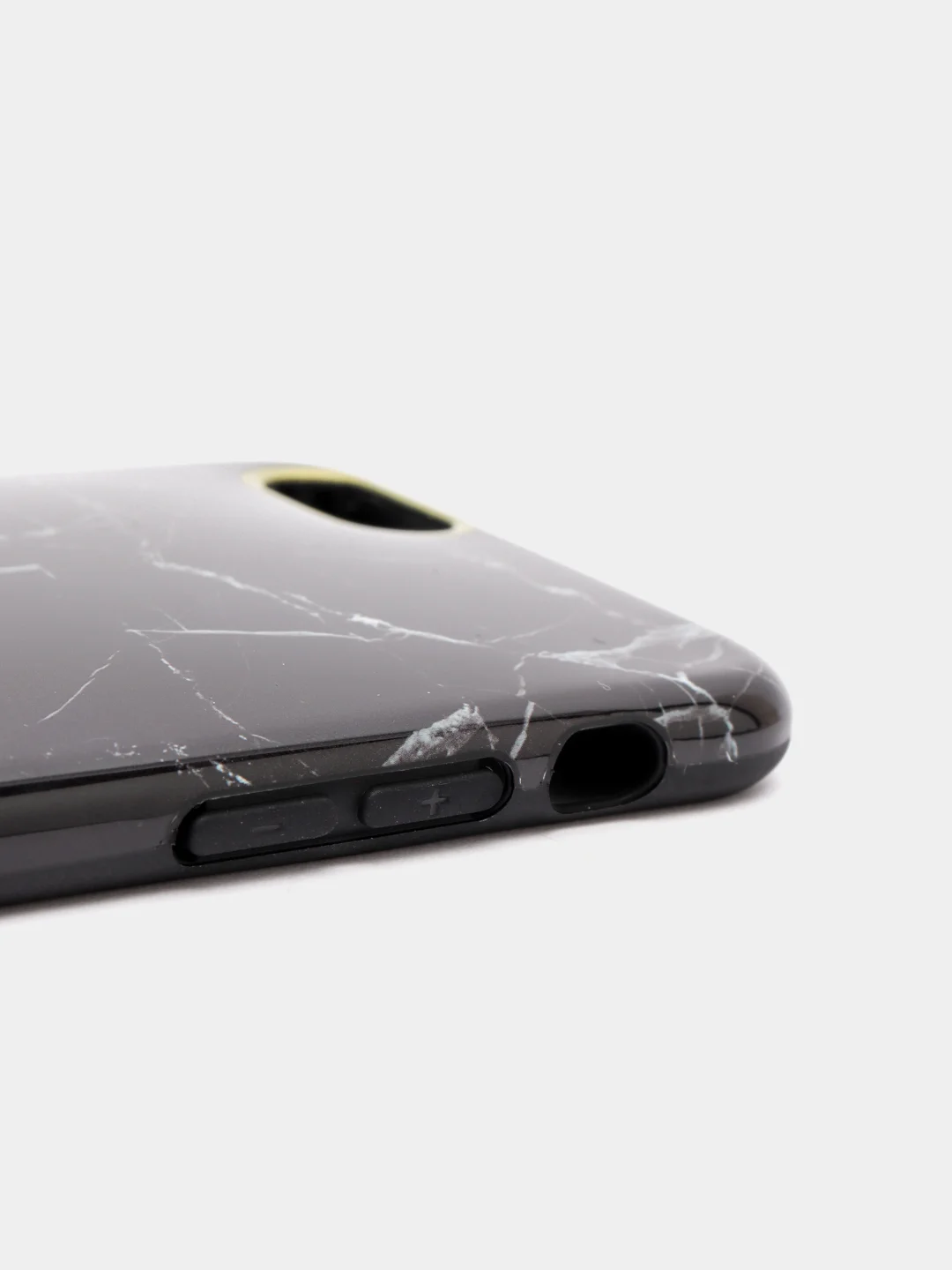 Черный чехол для iPhone 6 / 6plus, 7-8 / 7-8plus "Принты"
