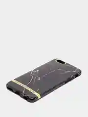 Черный чехол для iPhone 6 / 6plus, 7-8 / 7-8plus "Принты"