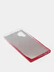 Коралловый чехол Samsung Note 10 Plus / Note 10 pro с бархатом внутри