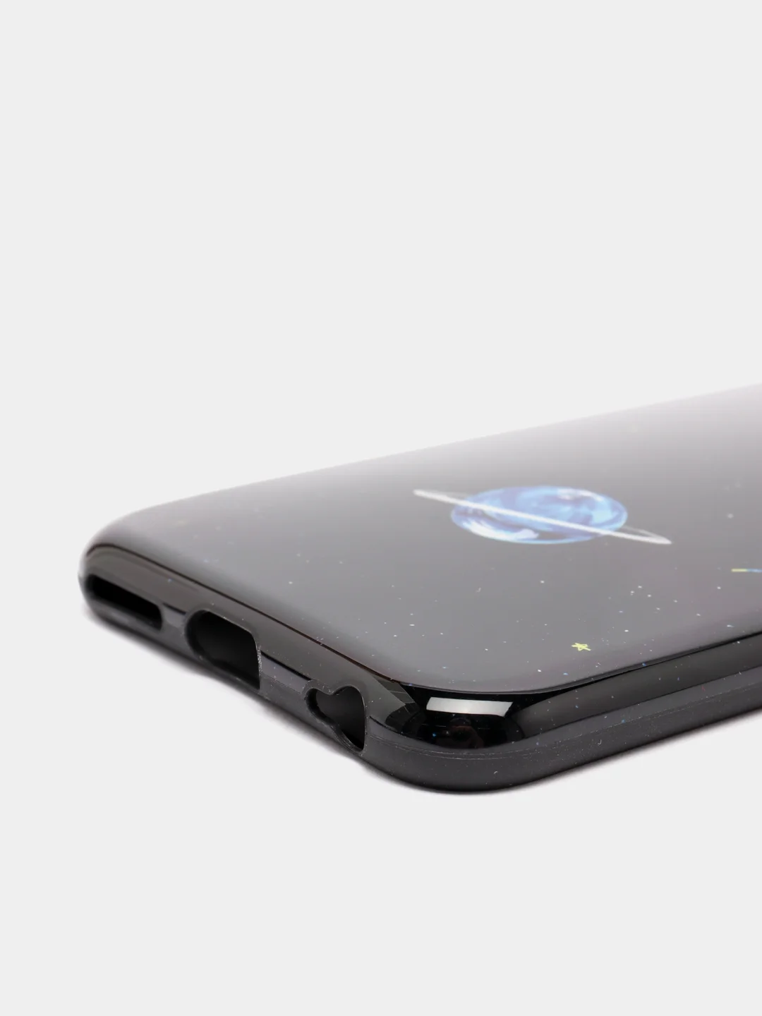 Темно-синий чехол для iPhone 6 / 6plus, 7-8 / 7-8plus "Принты"