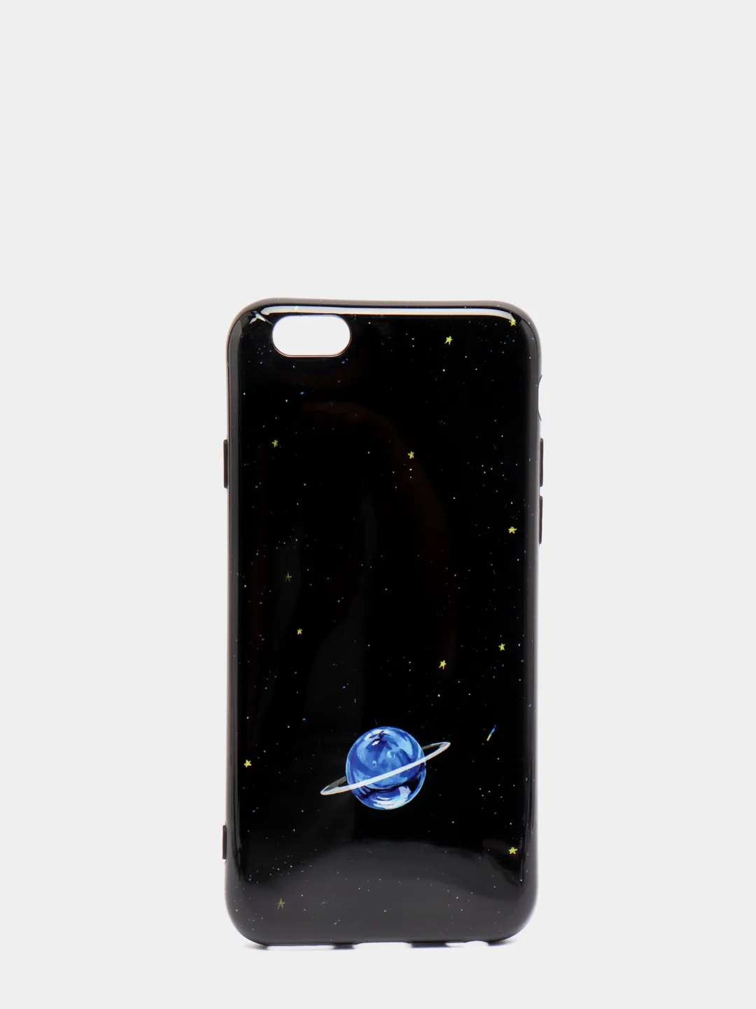 Темно-синий чехол для iPhone 6 / 6plus, 7-8 / 7-8plus "Принты"