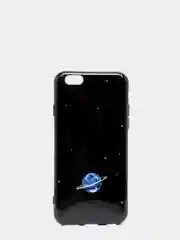 Темно-синий чехол для iPhone 6 / 6plus, 7-8 / 7-8plus "Принты"