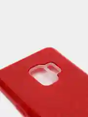 Красный чехол блестящий на Samsung S9