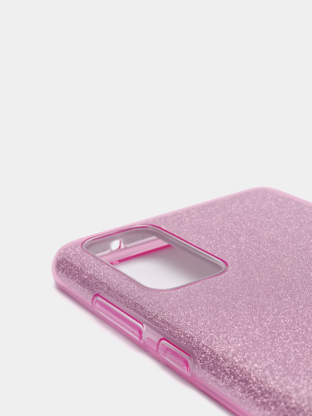 Сиреневый чехол блестящий Samsung S20 FE