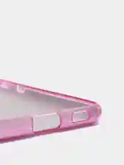 Сиреневый чехол блестящий SAMSUNG S21