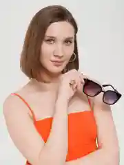 Розовый солнцезащитные очки