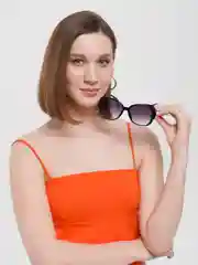 Черный солнцезащитные женские очки