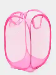Розовый складная корзина для хранения игрушек и белья