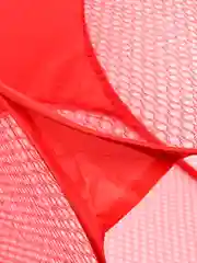 Красный складная корзина для хранения игрушек и белья