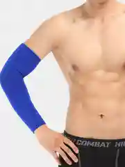 Синий налокотник эластичный, Фиксатор локтевого сустава, спортивный бандаж