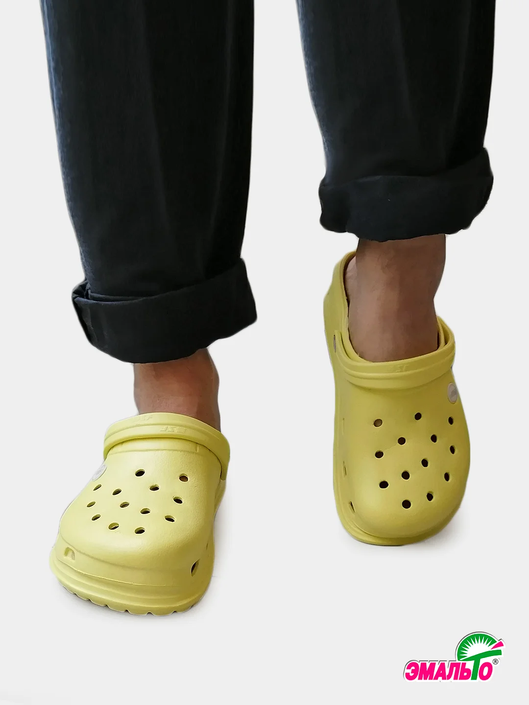 Желтый сабо женские, размеры 36-40