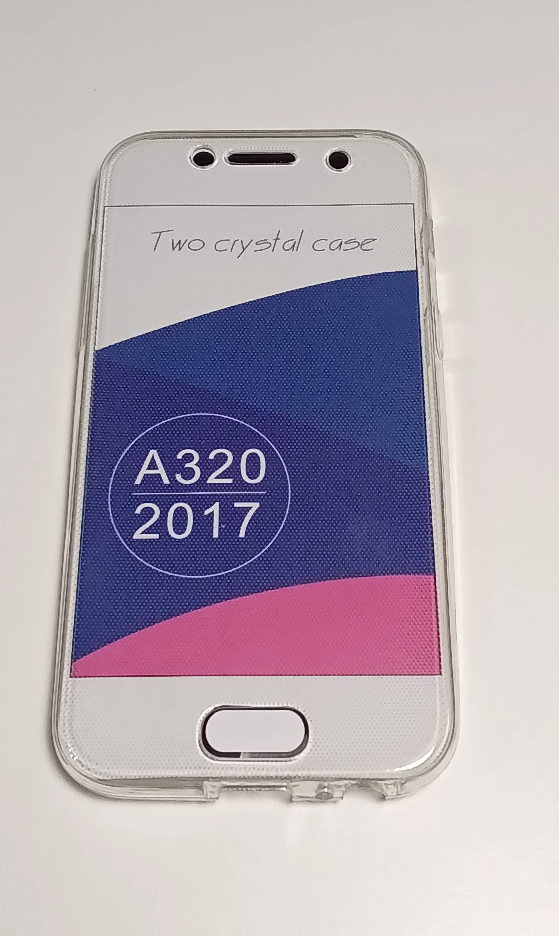 Светло-бежевый чехол накладка Samsung A3 2017/ A320