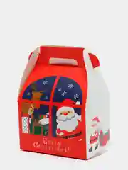 Красный новогодняя подарочная коробка 3ШТ. Merry Christmas, рождественские подарочные коробки