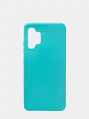 Бирюзовый чехол Samsung Galaxy A32 4G 6.4" силиконовый матовый, прозрачный, цветной