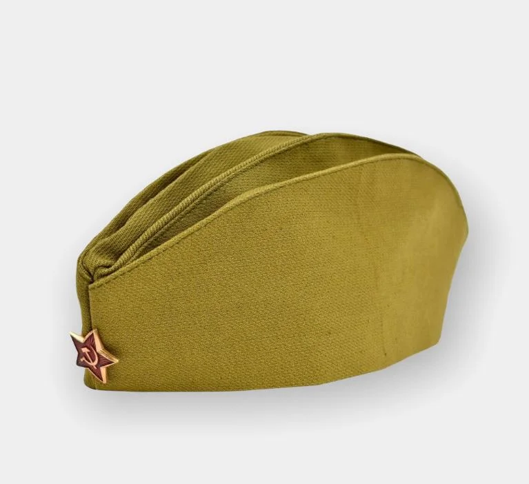 Пилотка военная, с красной звездой, размер 56-60