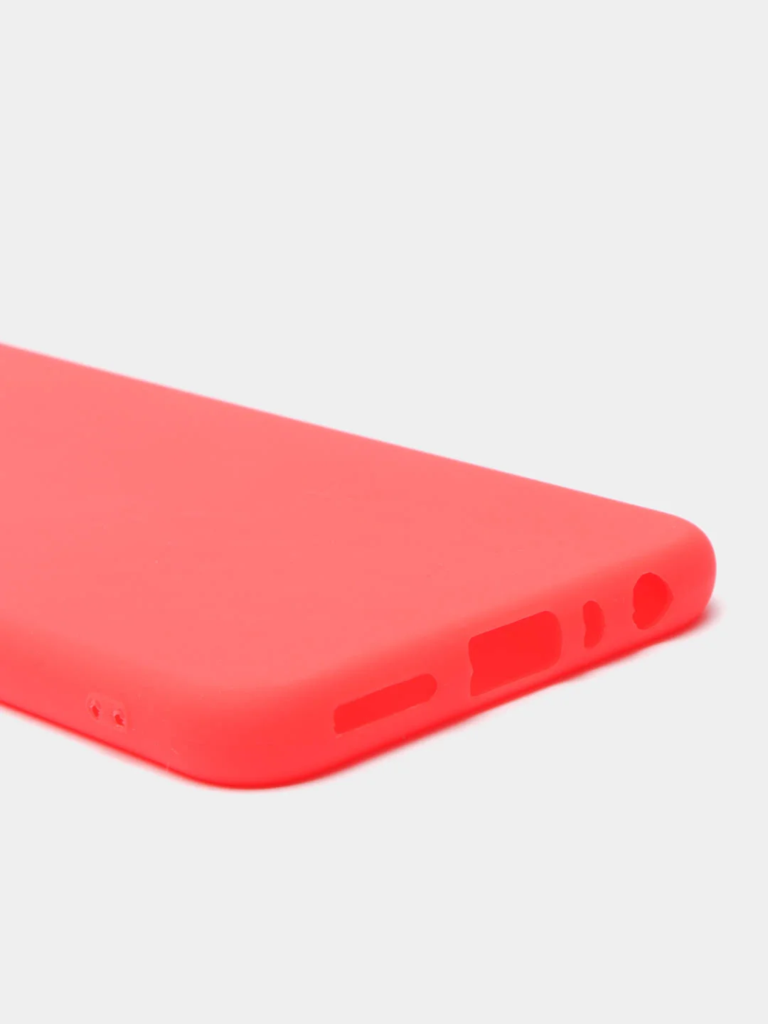 Красный чехол Xiaomi Redmi Note 8 / Redmi Note 8 2021, Редми Нот 8, силиконовый цветной матовый
