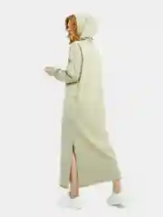 Платье худи с капюшоном, женское удлинённое, с длинным рукавом, тёплое Lilians
