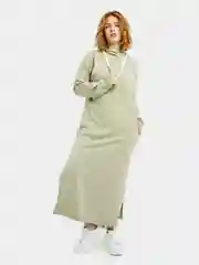 Платье худи с капюшоном, женское удлинённое, с длинным рукавом, тёплое Lilians