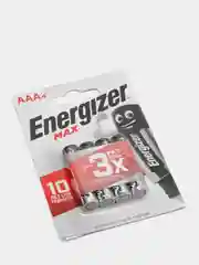 Батарейки ENERGIZER MAX AAA 4 шт. мизинчиковые