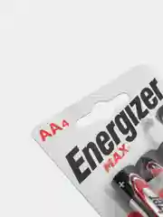 Батарейки ENERGIZER MAX AA 4 шт. пальчиковые