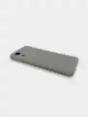 Серый чехол Samsung Galaxy A03 core, силиконовый