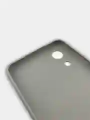 Серый чехол Samsung Galaxy A03 core, силиконовый