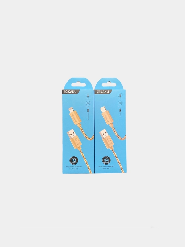 Кабель зарядный Kaku KSP-106, 1 м, USB-TYPE-C, USB-Lightning