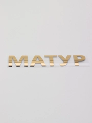 Термотрансфер, термонаклейка "Матур"