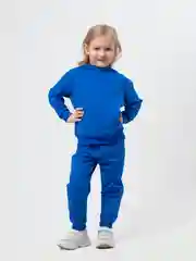 Синий детский спортивный костюм: худи и джоггеры