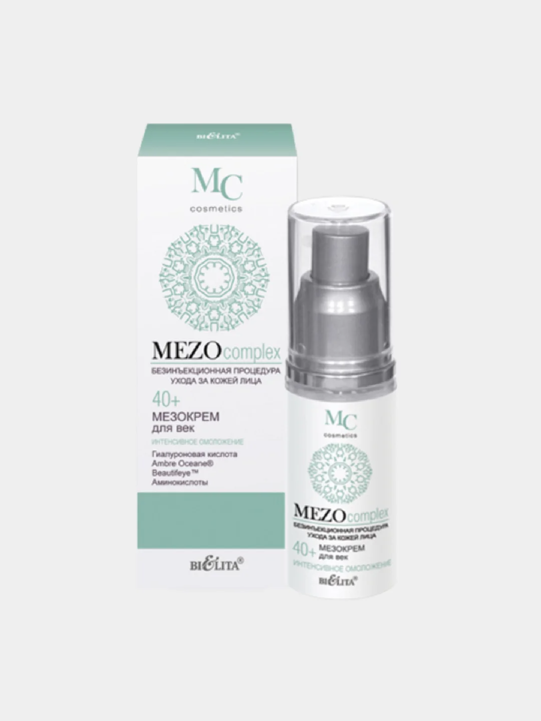Мезокрем для век MEZOcomplex "Интенсивное омоложение", 40+, 30 мл