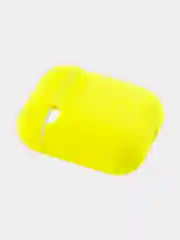 Желтый чехол для наушников AirPods 1, 2, силиконовый