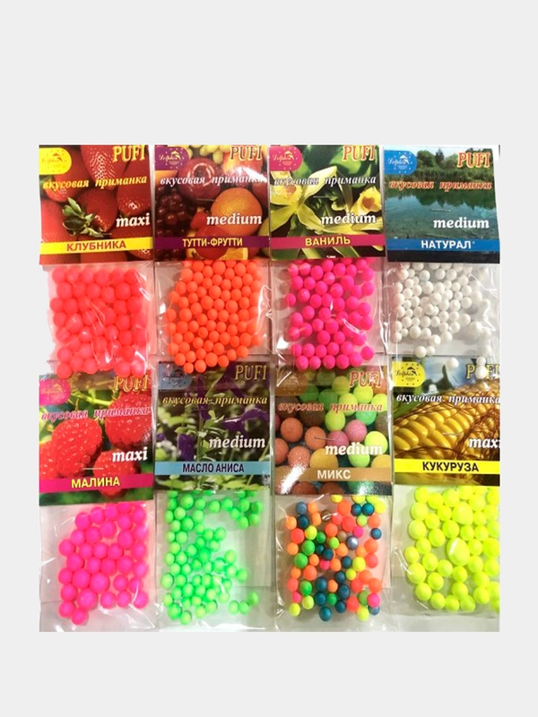 Вкусовая Пенопластовая приманка PUFI