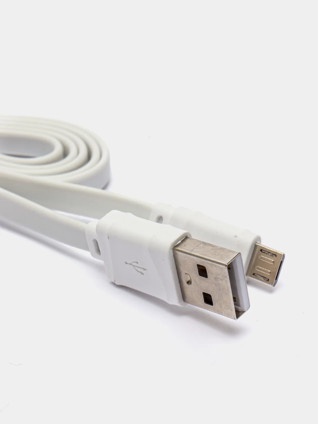 Белый кабель зарядный Hoco X5 (Micro-USB/Type-C/Lightning) для Android и iPhone