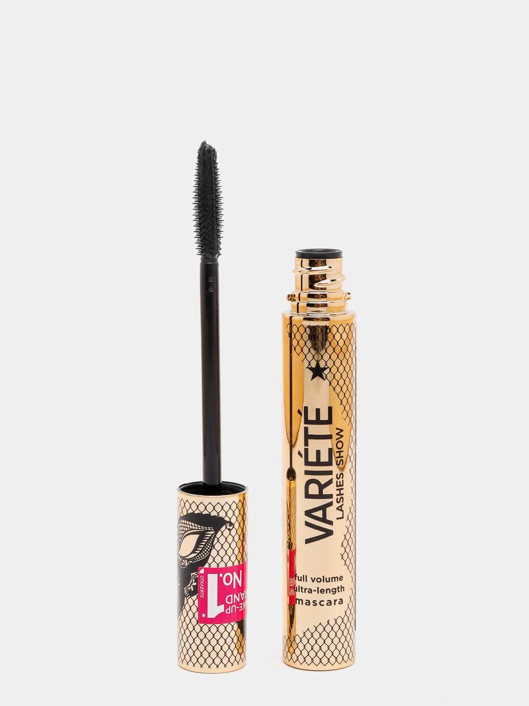 Eveline Cosmetics Тушь для ресниц VARIETE LASHES SHOW Объемная, черная ,10 мл