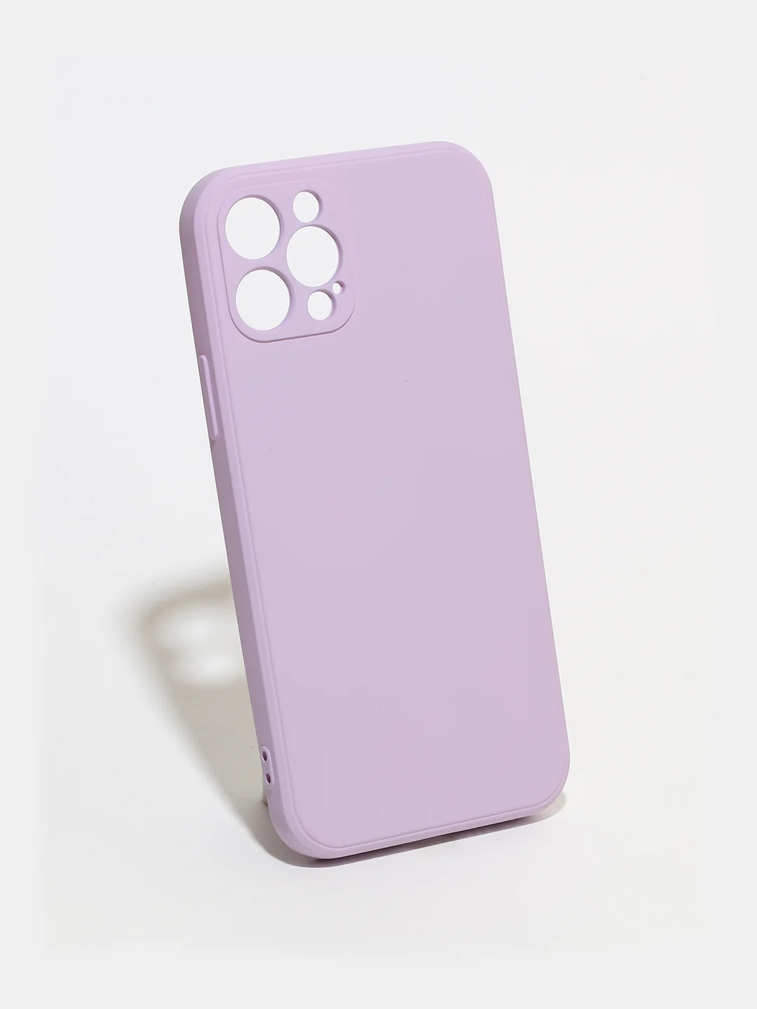Лавандовый чехол с защитой камеры и мягкой подкладкой для iPhone 13 / 13 Pro / 12 Pro, 12 Pro Max, 11
