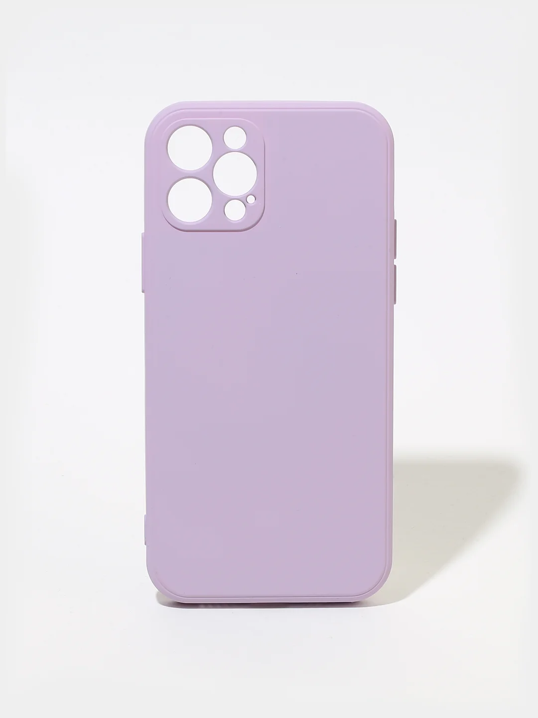 Лавандовый чехол с защитой камеры и мягкой подкладкой для iPhone 13 / 13 Pro / 12 Pro, 12 Pro Max, 11
