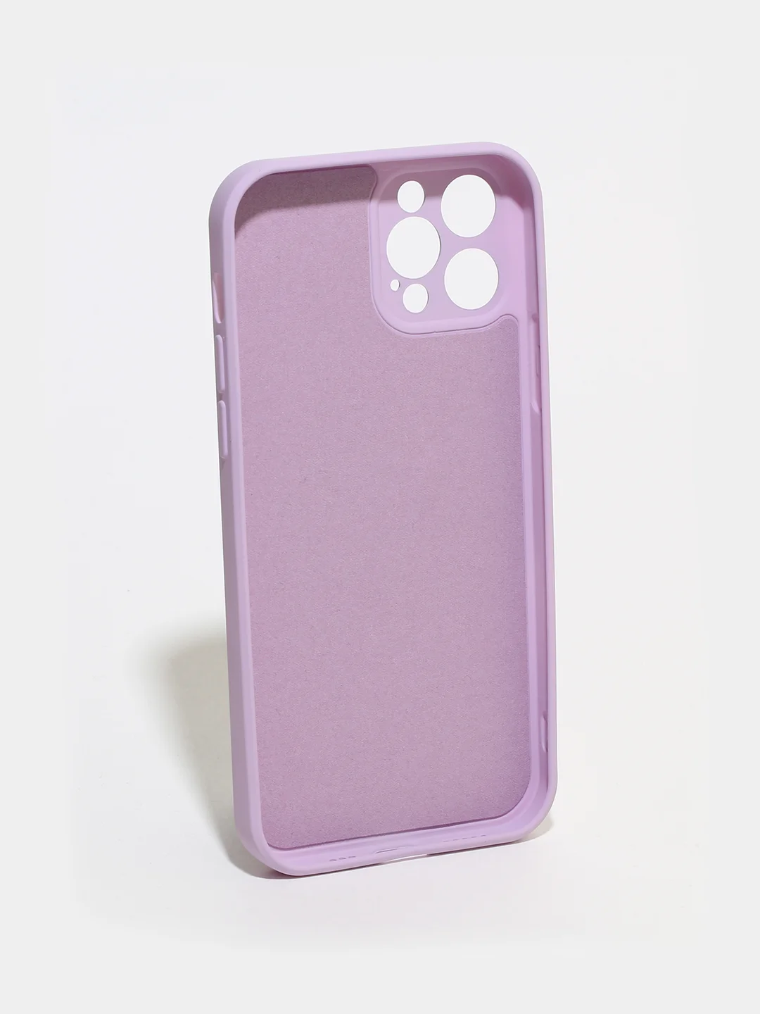 Лавандовый чехол с защитой камеры и мягкой подкладкой для iPhone 13 / 13 Pro / 12 Pro, 12 Pro Max, 11