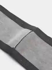 Оплетка на руль (чехол на руль) SKYWAY Corset M Серая экокожа S01102401