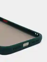 Зеленый чехол на iPhone (Айфон) 6S, 7, 8 Plus, SE, 20, X, XS, XR, 11 Pro Max, 12 Mini, 13, 14, матовый
