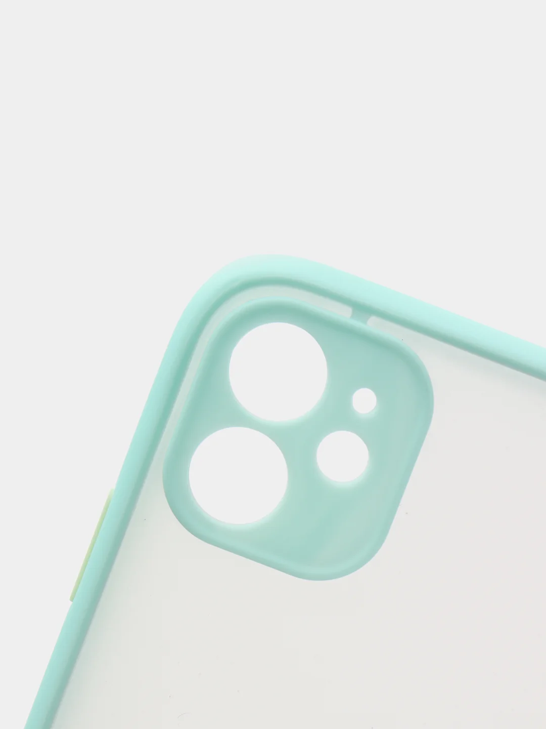 Небесно-голубой чехол на iPhone (Айфон) 6S, 7, 8 Plus, SE, 20, X, XS, XR, 11 Pro Max, 12 Mini, 13, 14, матовый