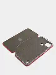 Красный чехол-книжка для Realme C21Y
