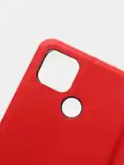 Красный чехол-книжка для Realme C21Y