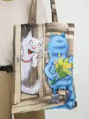Синий меланж хозяйственные сумки