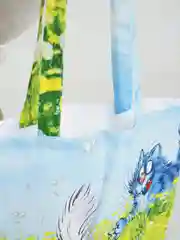 Голубой хозяйственные сумки