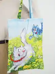 Голубой хозяйственные сумки