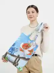 Небесно-голубой хозяйственные сумки